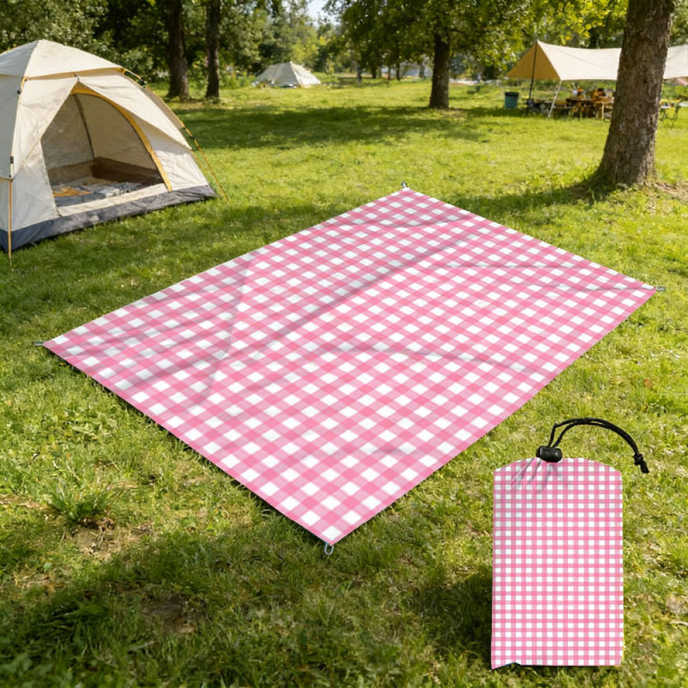 持ち運び可能なピクニックマット、防水キャンプブランケット、折 - Outdoor Camping Rugs のレビューと価格