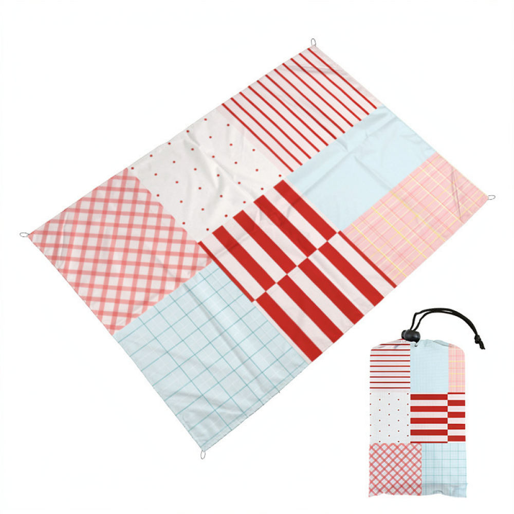 持ち運び可能なピクニックマット、防水キャンプブランケット、折 - Outdoor Camping Rugs のレビューと価格