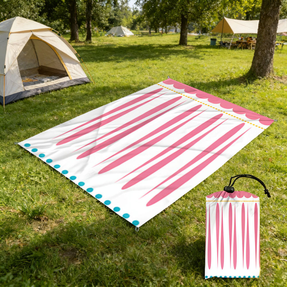 持ち運び可能なピクニックマット、防水キャンプブランケット、折 - Outdoor Camping Rugs のレビューと価格
