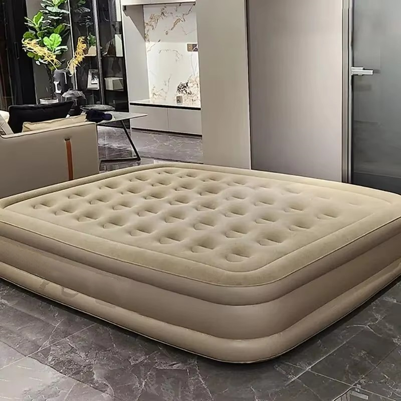 インフレータブルPVCスリーピングマットレス,豪華な2人用キ - Bed Outdoor Camping のレビューと価格