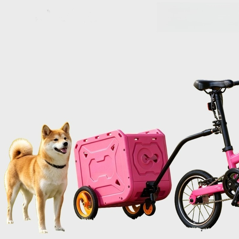 宗燕自転車トレーラー多目的折りたたみ式収納ボックス、サイクリ - Outdoor Camping Trolley のレビューと価格