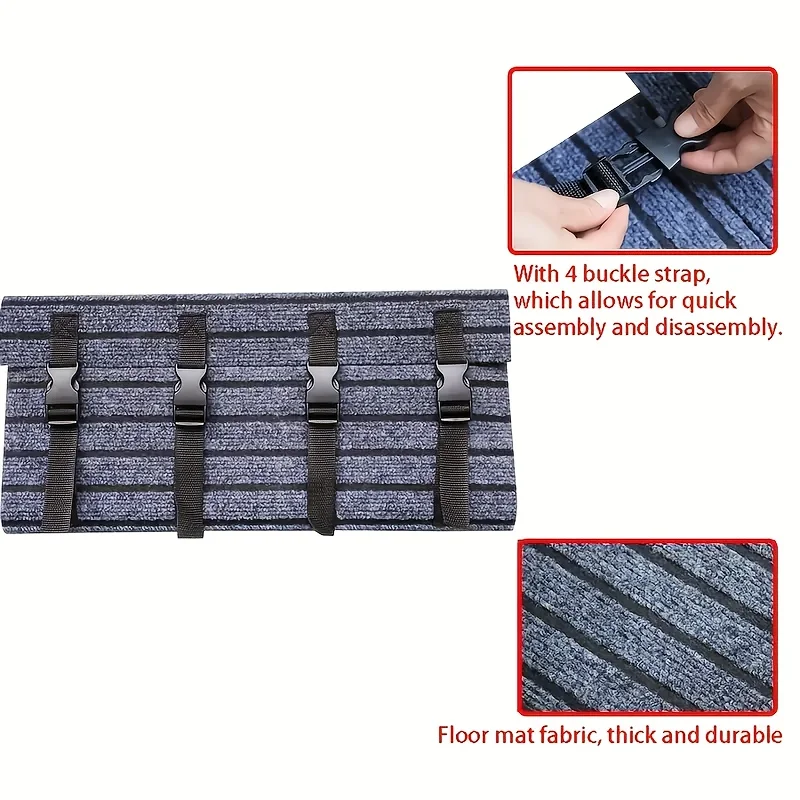 1個入り、キャンピングカー用交換ステップカーペット、滑り止め - Outdoor Camping Rugs のレビューと価格