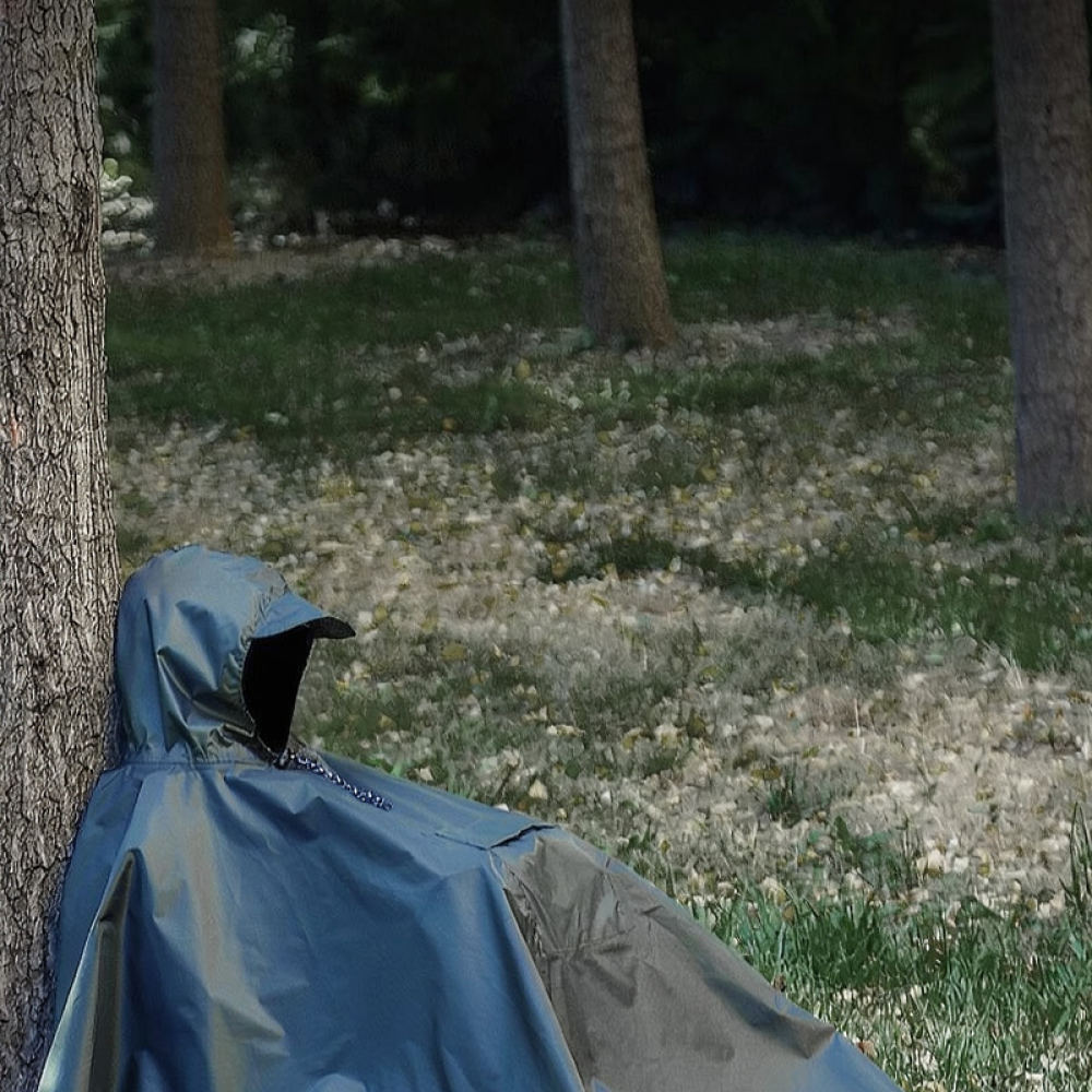 携帯用キャンプ用レインポンチョ。多機能で防水性があり、フード - Camping Rain Poncho のレビューと価格