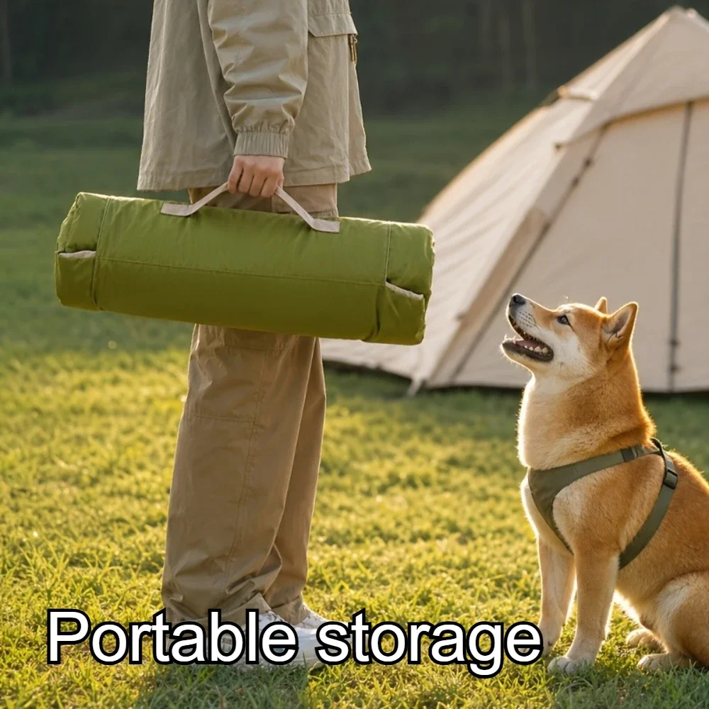 2026年製、耐久性に優れた屋外用キャンプペットマット。滑り - Outdoor Camping Dog Bed のレビューと価格