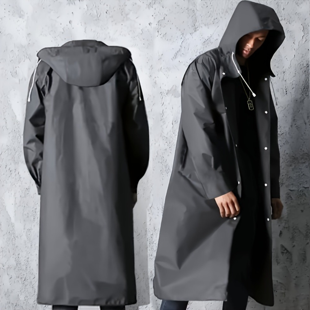 防水フード付きレインコート,大人用レインポンチョ,耐久性のあ - Camping Rain Poncho のレビューと価格