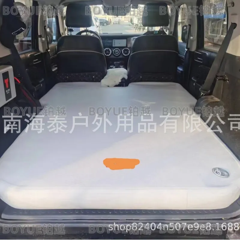 後部座席旅行キャンプ用インフレータブルカーベッド 折りたたみ - Bed Outdoor Camping のレビューと価格