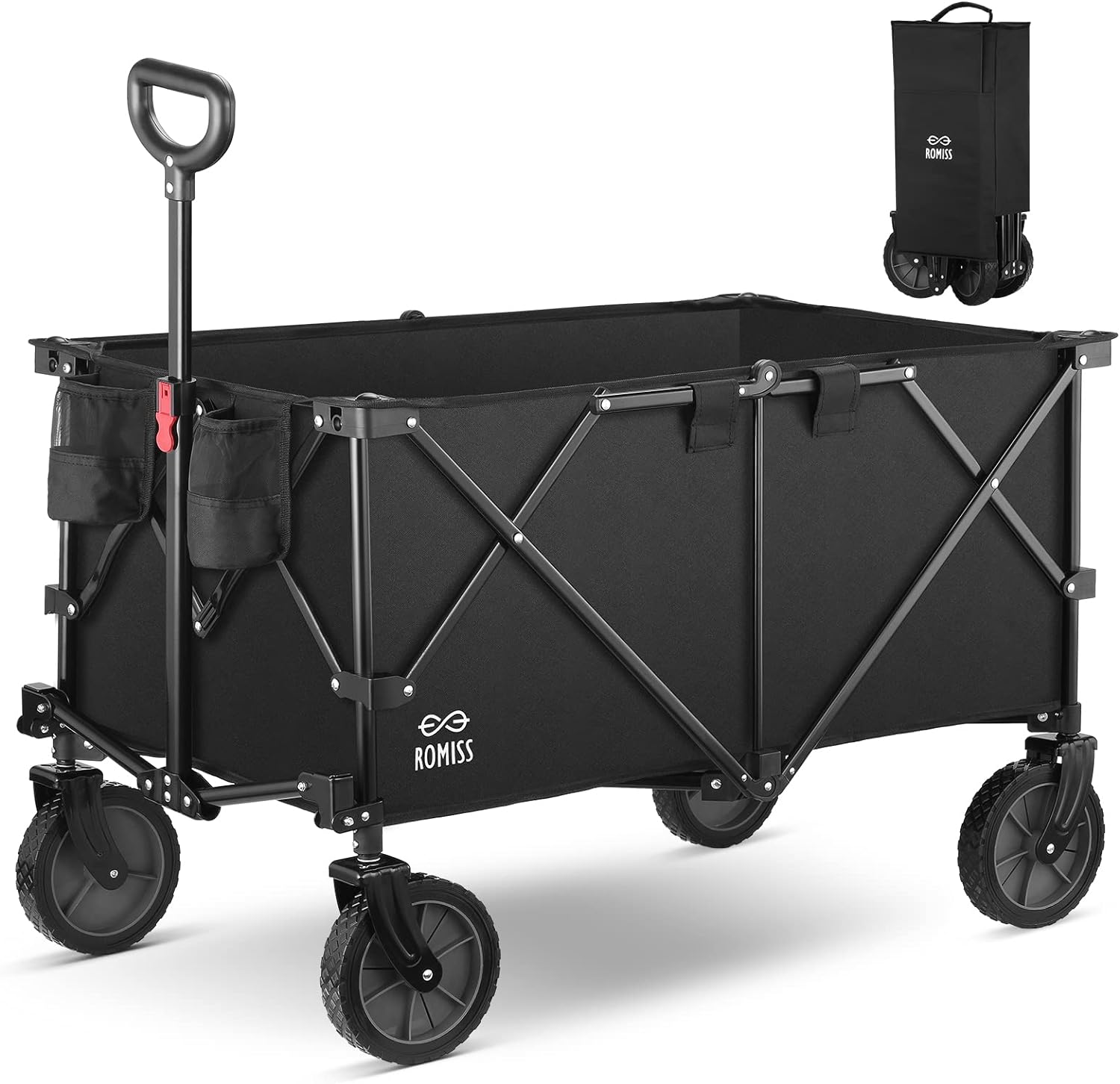 ODM卸売折りたたみ式ワゴン、調節可能なテーブル付き、220 - Outdoor Camping Trolley のレビューと価格