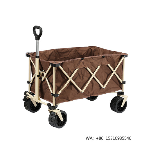 トップランキング折りたたみ式トロリービーチカート、7インチタ - Outdoor Camping Trolley のレビューと価格