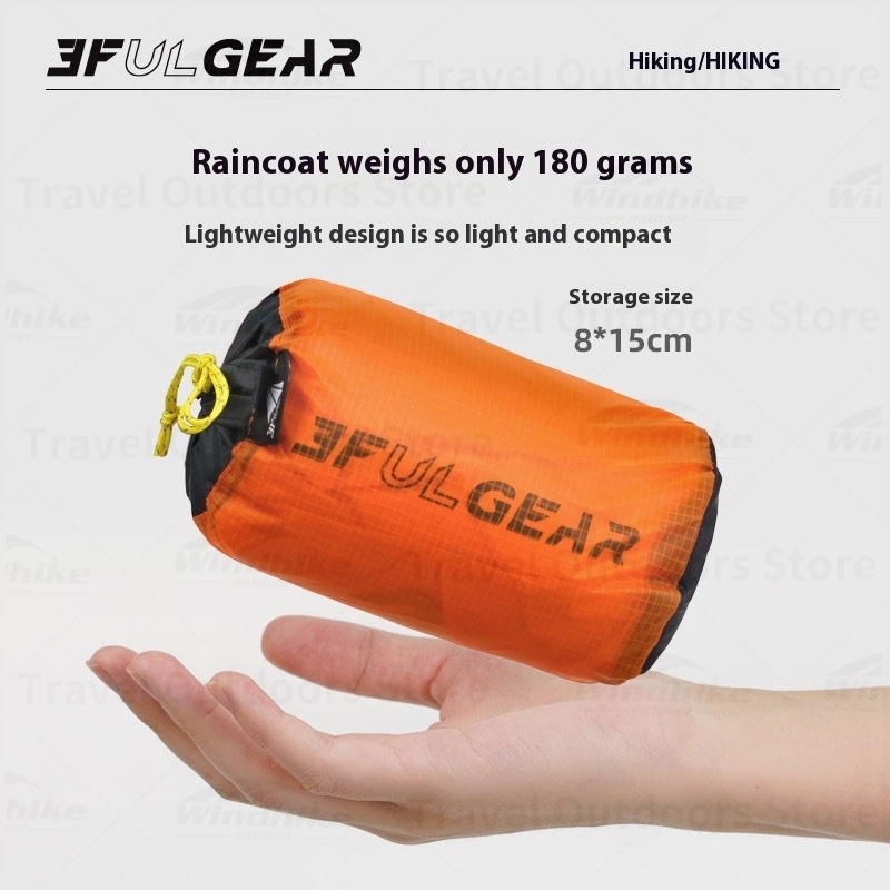 3F UL GEAR 2026 ハイキングレインコート長袖レ - Camping Rain Poncho のレビューと価格