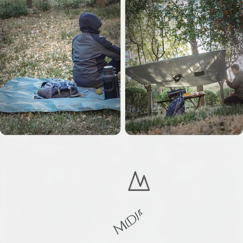 耐久性に優れた防水レインポンチョ。フード付きで、アウトドア、 - Camping Rain Poncho のレビューと価格
